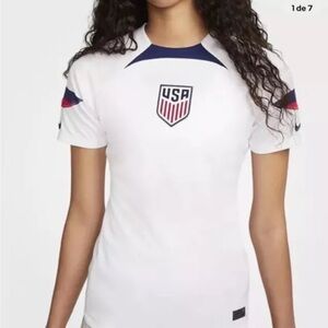 Nike USMNT 2022/23 Stadium Home  Dri-FIT Soccer Jersey Women’s Size M NWT DN0778